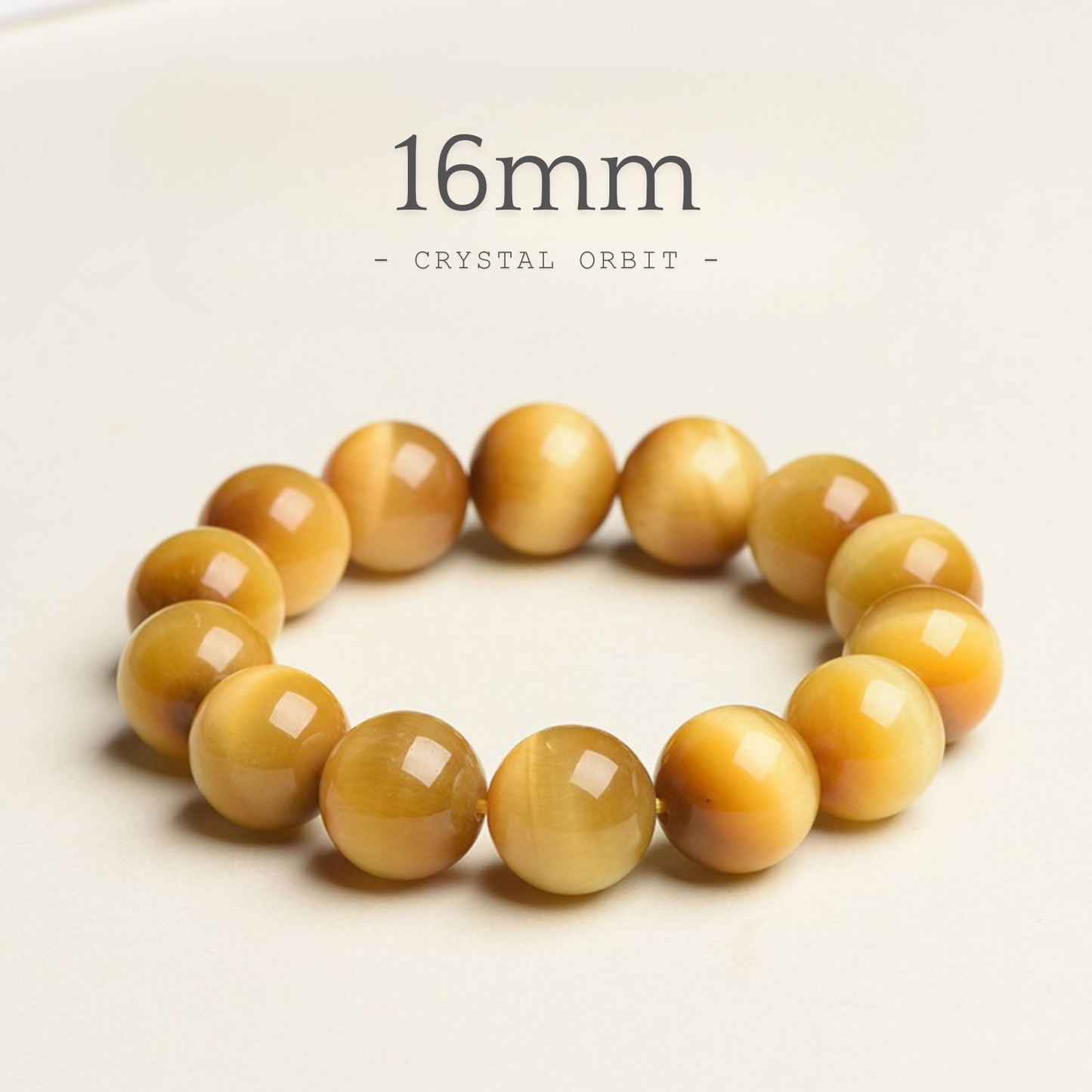 16mm Golden Tiger's Eye bracelet