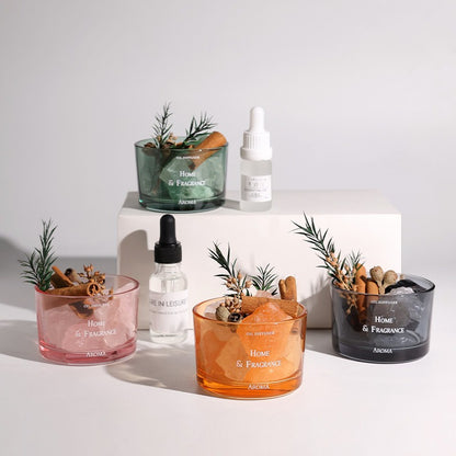 Crystal essential oil diffuser