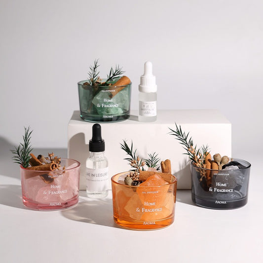 Crystal essential oil diffuser