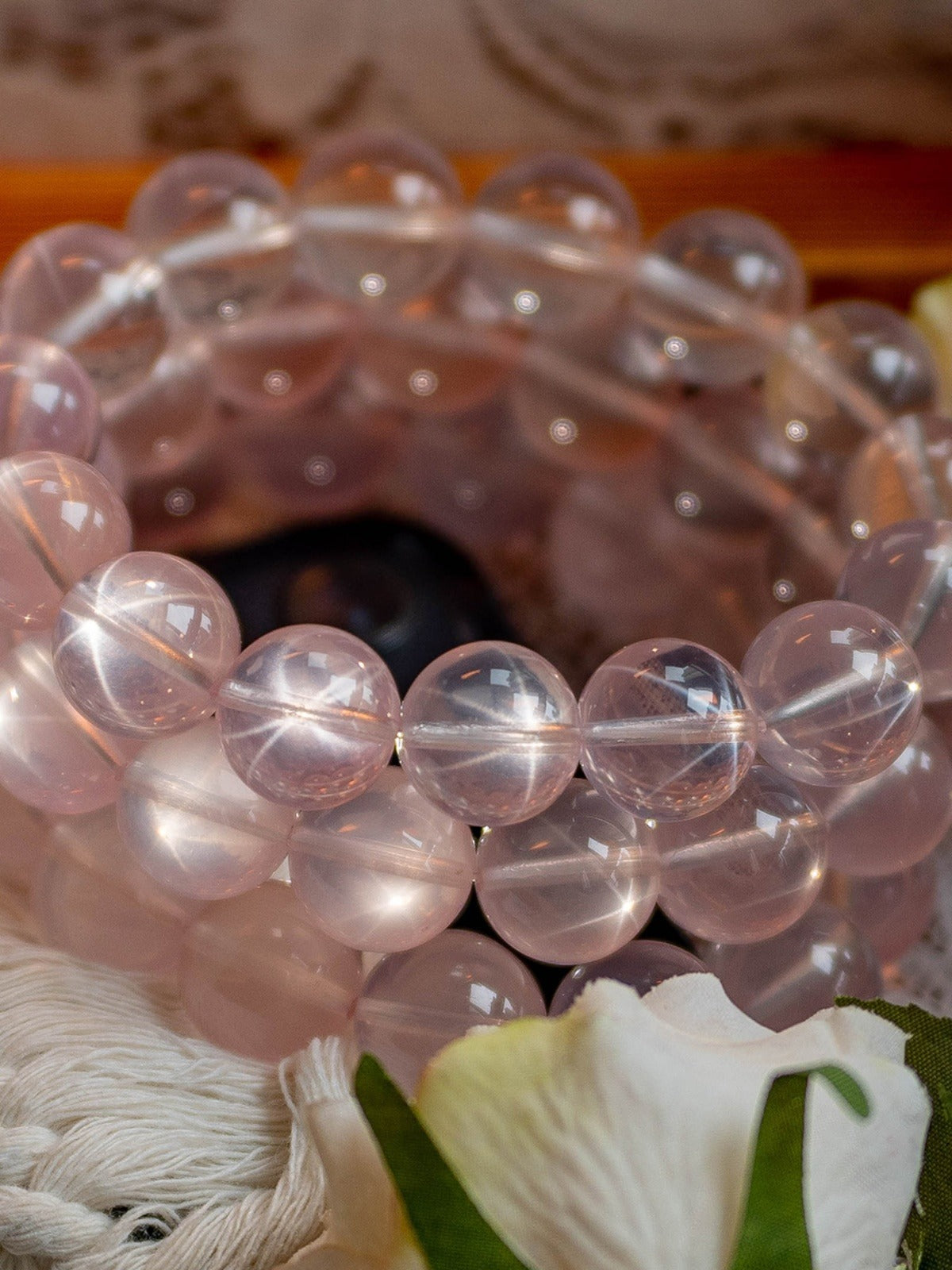 Rose quartz bracelet