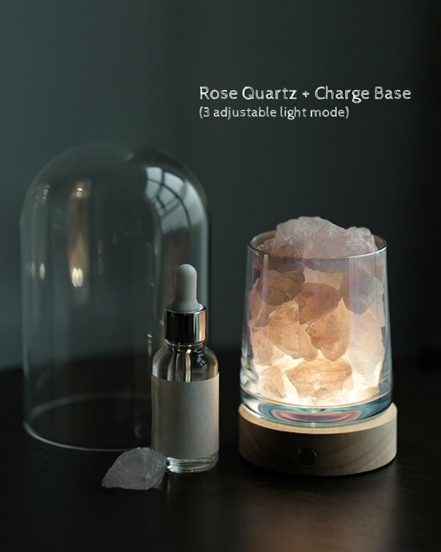 Rose quartz Essential oil diffuser