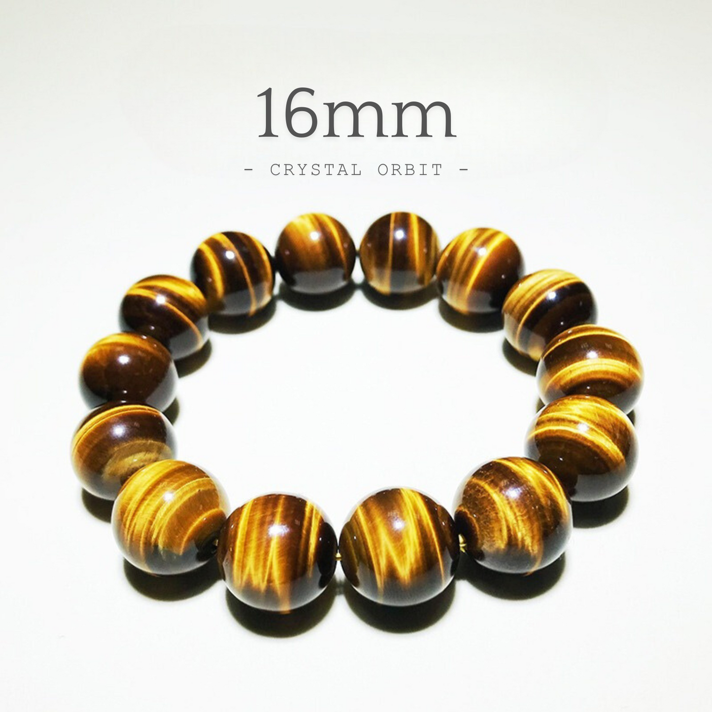 16mm Tiger's Eye bracelet