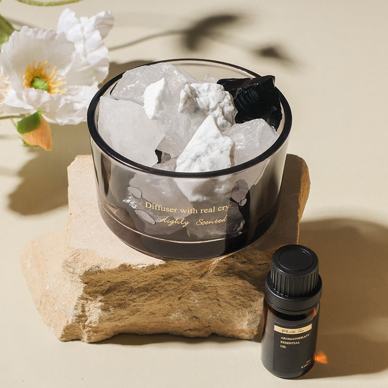 clear quartz essential oil diffuser